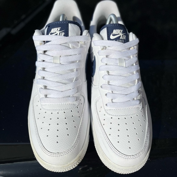 Nike Air Force 1 Low White Midnight Navy (2020) - Picture 2 of 8